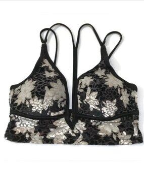 Victoria’s Secret PINK Lightly Lined Velvet Long Line Bralette